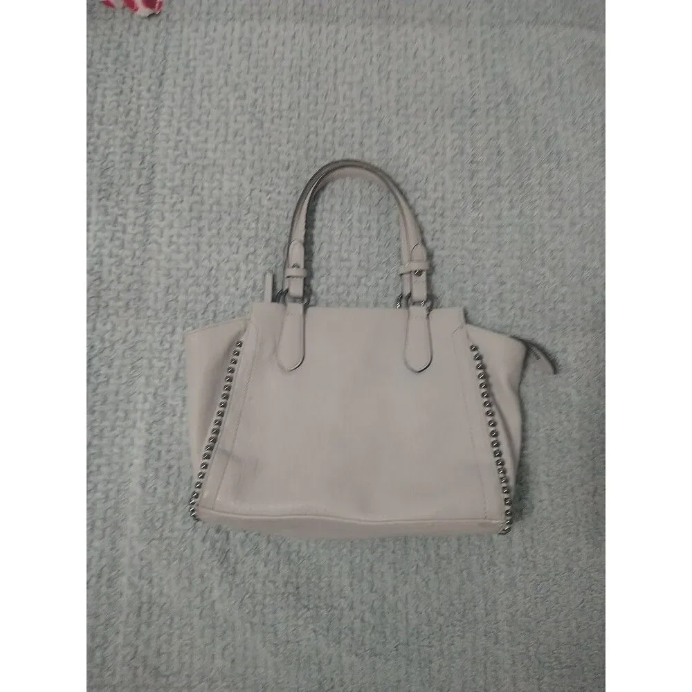 Jessica Simpson Handbag Gray Pewter Embellishment Boho